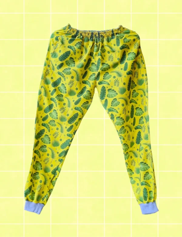 Buzo monstera amarillo talla s unisex 220bs