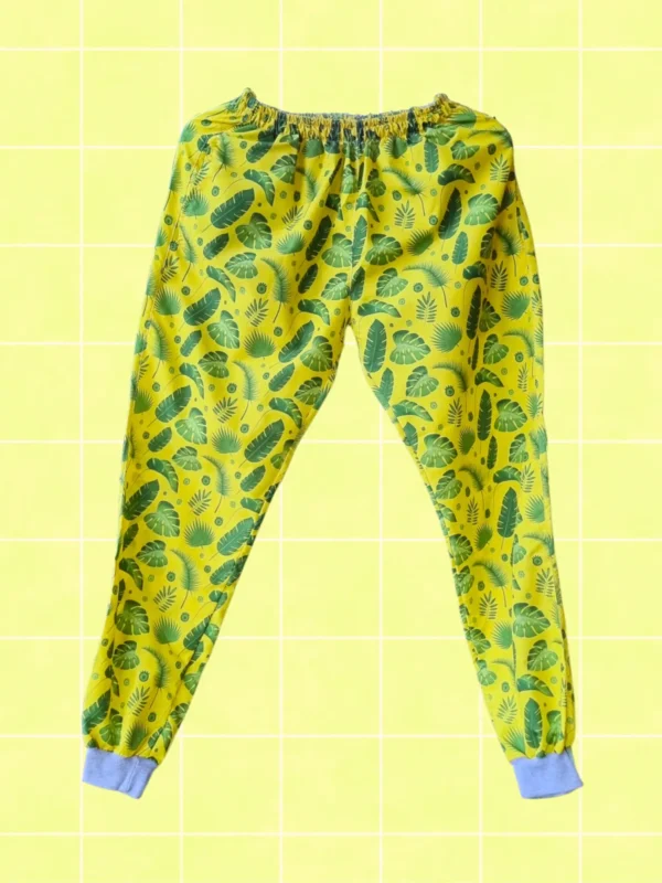 Buzo monstera amarillo talla s unisex 220bs