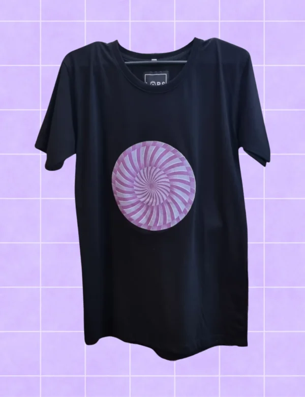 Polera espiral negro 2