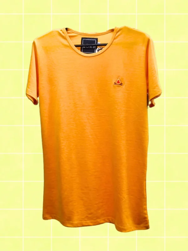 Polera fuego naranja talla sl 150bs