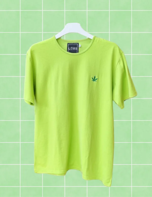 Polera hojita canavis verde talla l xl 150bs