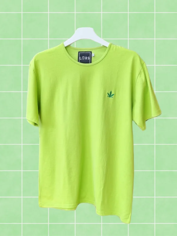 Polera hojita canavis verde talla l xl 150bs